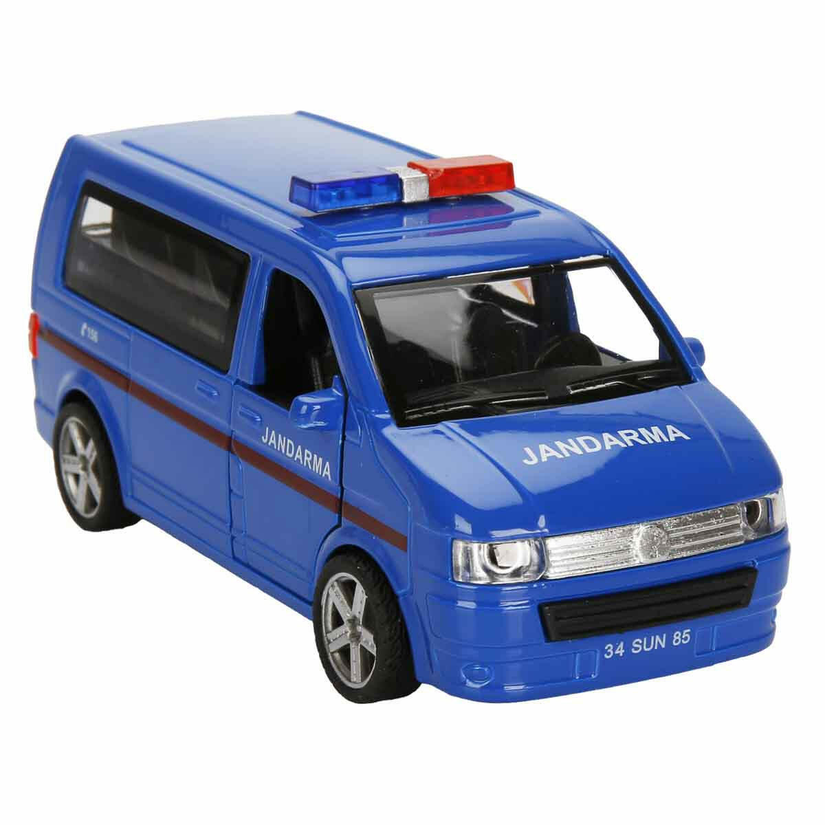 1:32 Sesli Ve Işıklı Şehir Kurtarma Araçları 13 cm | Die-Cast Çek Bırak Polis İtfaiye Ambulans | Metal Kurtarma Filosu