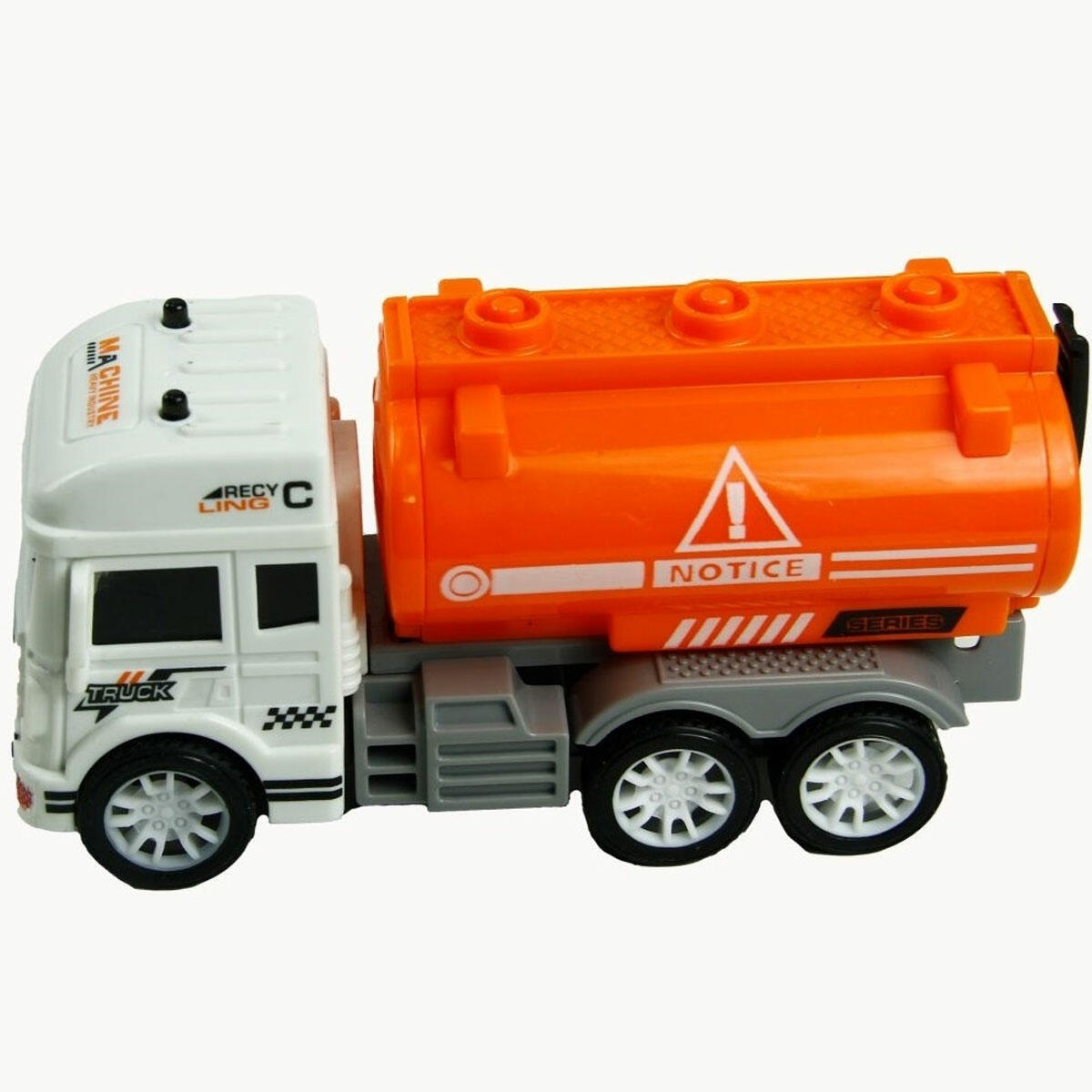 1:32 Sürtmeli İş Araçları ve Kamyon Serisi | 13 cm İnşaat Araçları Seti | Beton Mikseri, Vinç ve Damperli Kamyon Modelleri