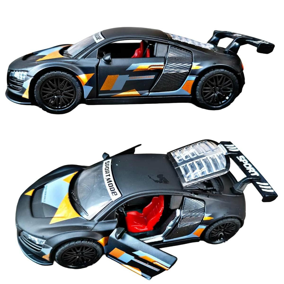 1:36 Mustang Metal Spor Araba | Çek Bırak Mekanizmalı Açılır Kapılı Model Araç | 12 Cm Koleksiyon Serisi