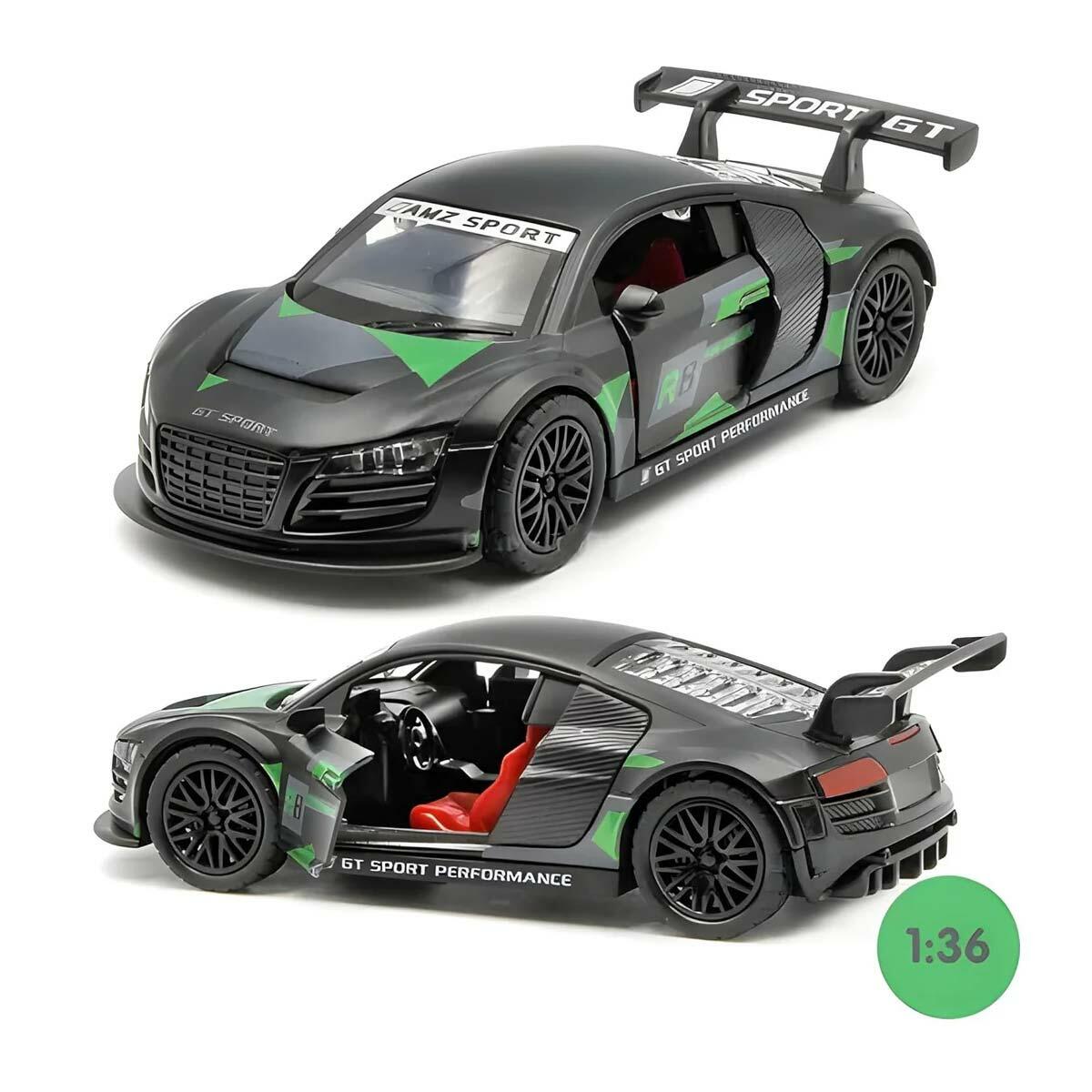 1:36 Mustang Metal Spor Araba | Çek Bırak Mekanizmalı Açılır Kapılı Model Araç | 12 Cm Koleksiyon Serisi