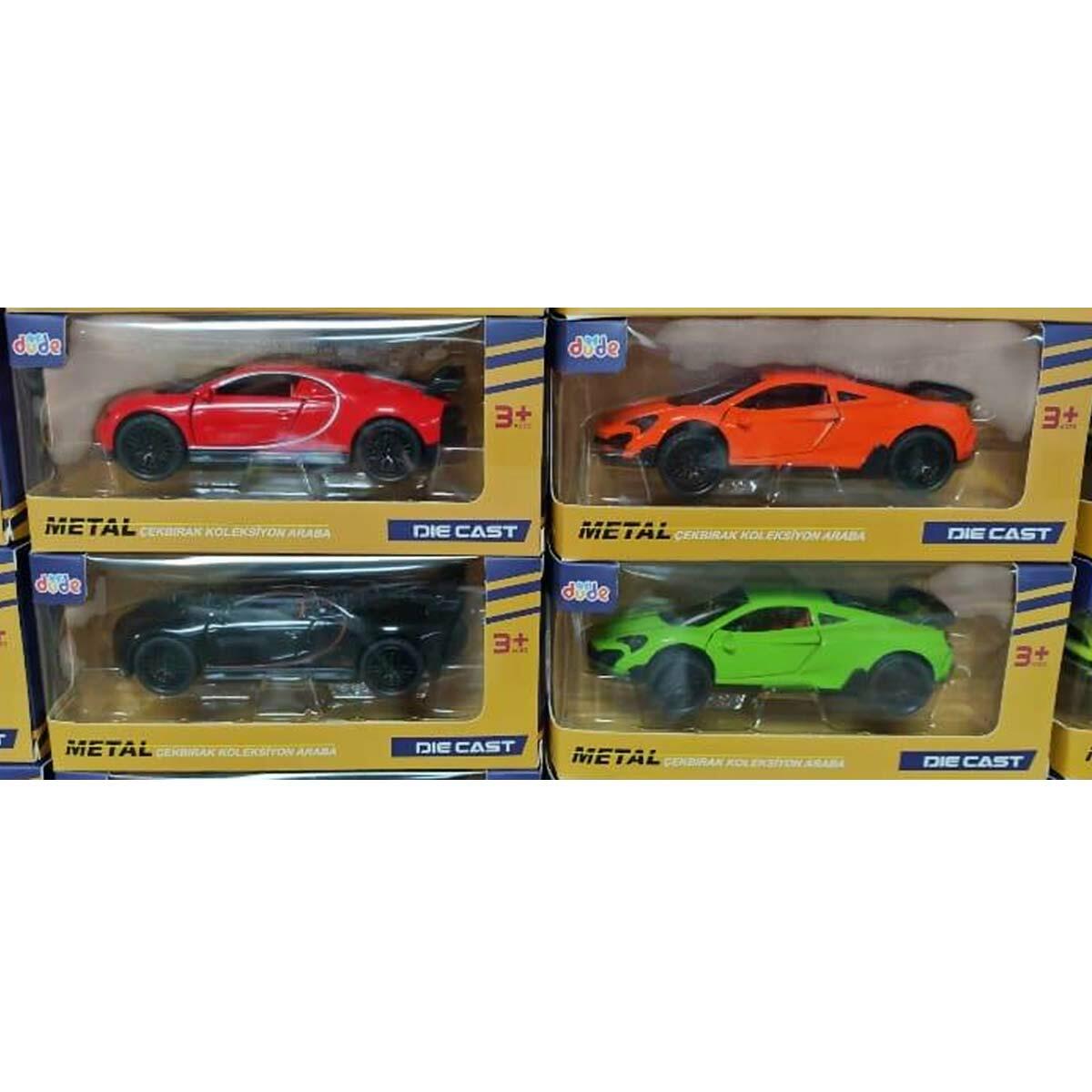 1:36 Ölçek Metal Spor Araba | 3 Kapılı Açılır Mekanizmalı Model Araç | 12 Cm Koleksiyon Serisi