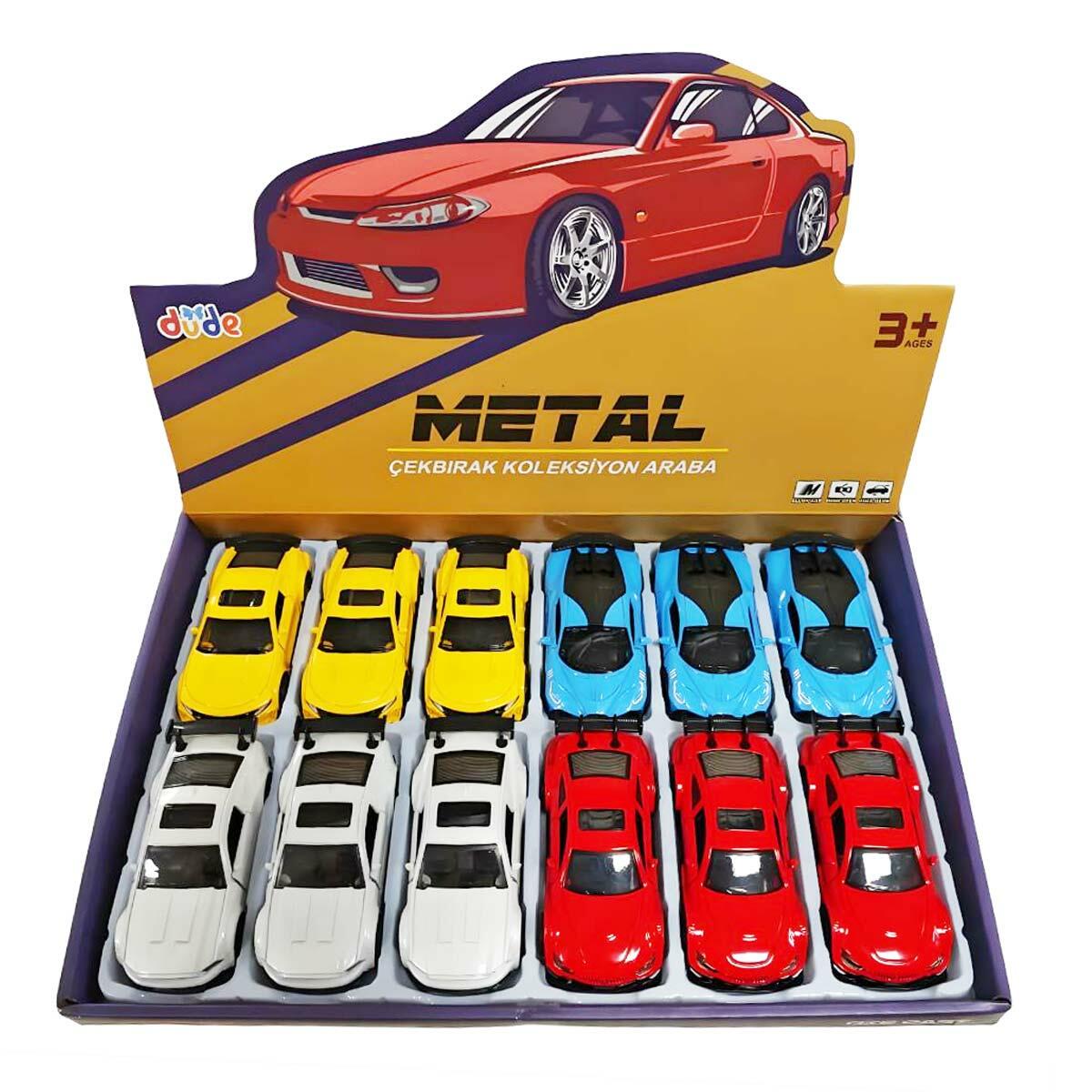 1:43 Ölçek Metal Model Yaylı Açılır Kapılı Spor Araba | 10.5 Cm Koleksiyonluk Hız Makinesi | Dayanıklı Die-Cast Gövde