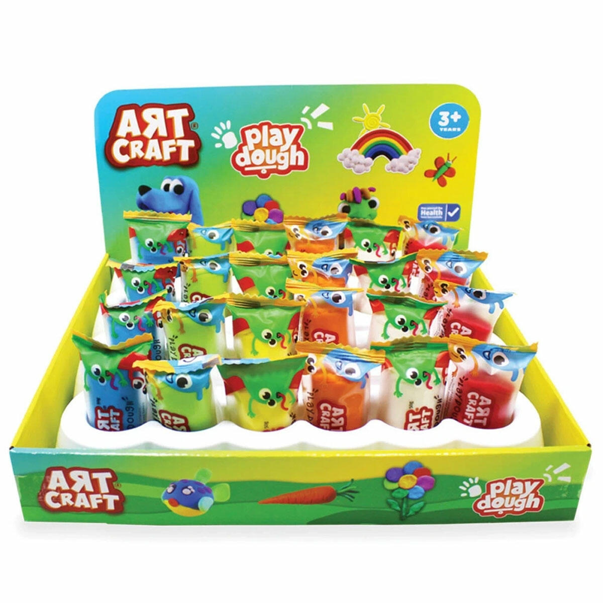 100 gr Display Oyun Hamuru | Eğitici ve Yaratıcı El Becerisi Seti | Sağlık Testlerinden Geçmiş Yerli Üretim