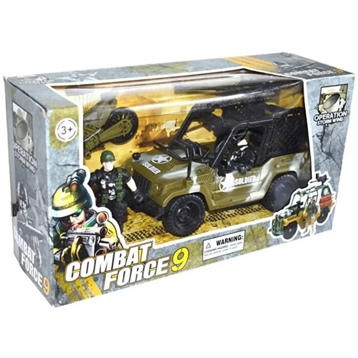 Combat Force Jeep ve Motor Set