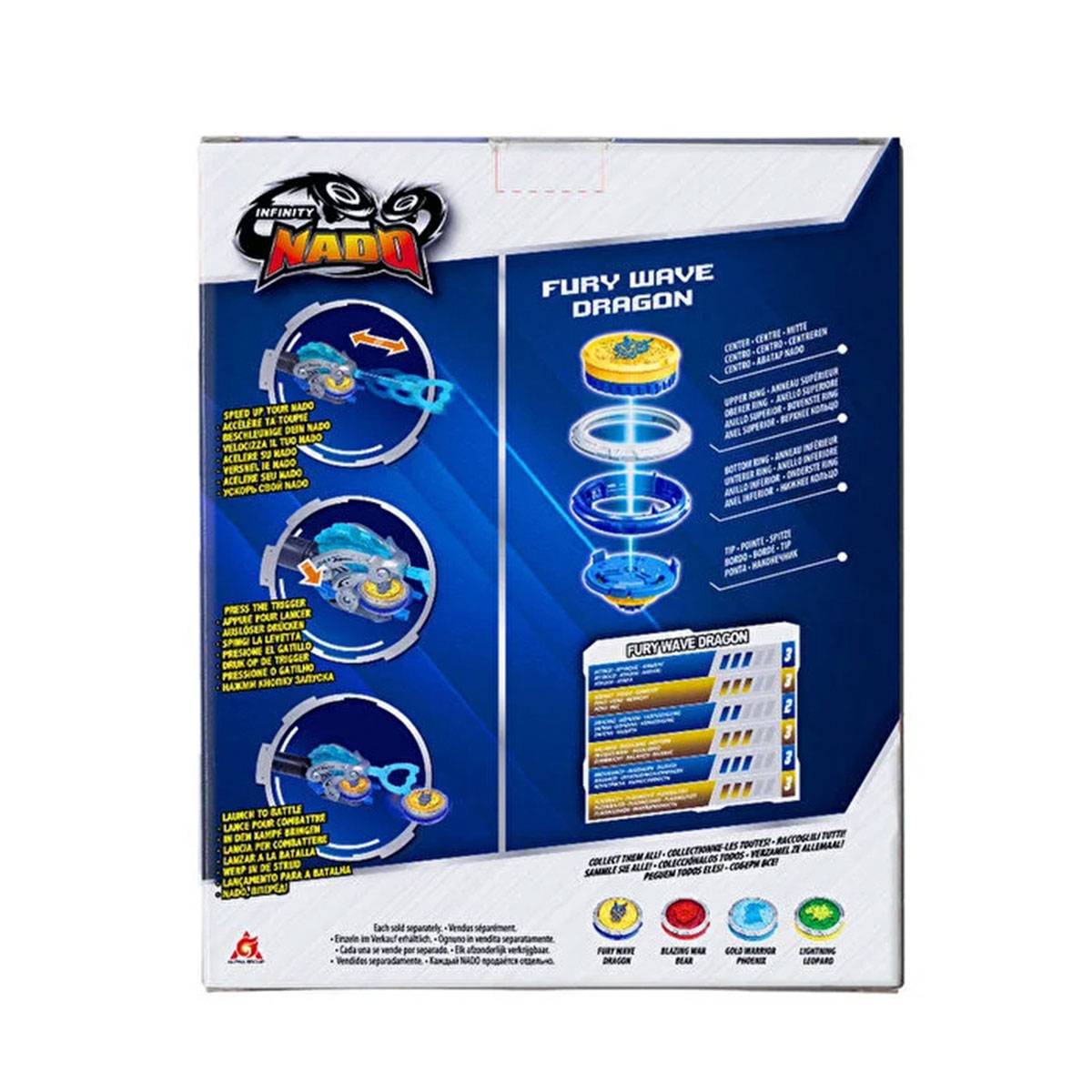 Infinity Nado Başlangıç Paketi Öfke Dalgası Ejderhası