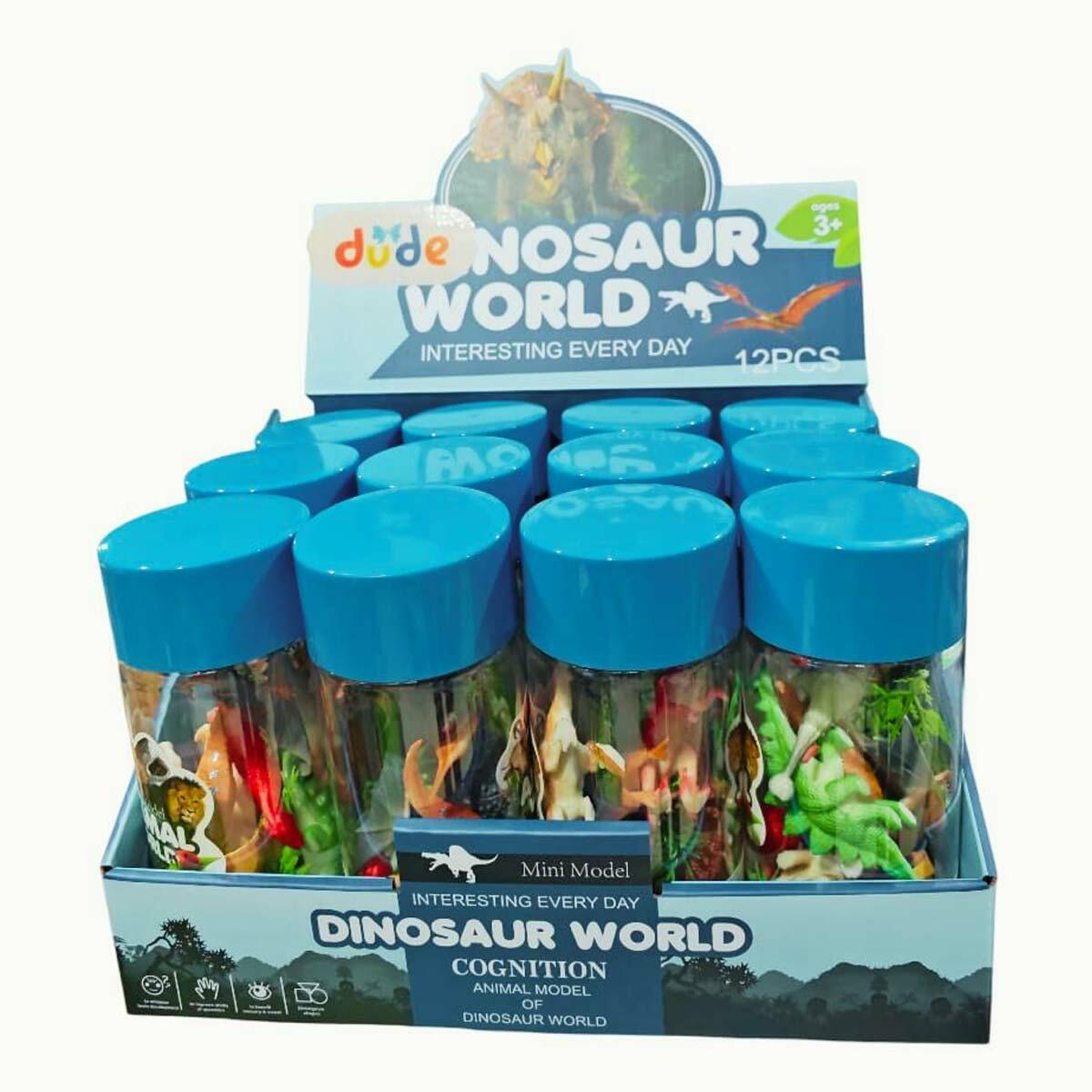 12'li Plastik Dinazor Figür Seti | Dinazor Yumurtalı Ve Aksesuarlı Oyun Dünyası | 12 Parça Prehistorik Set