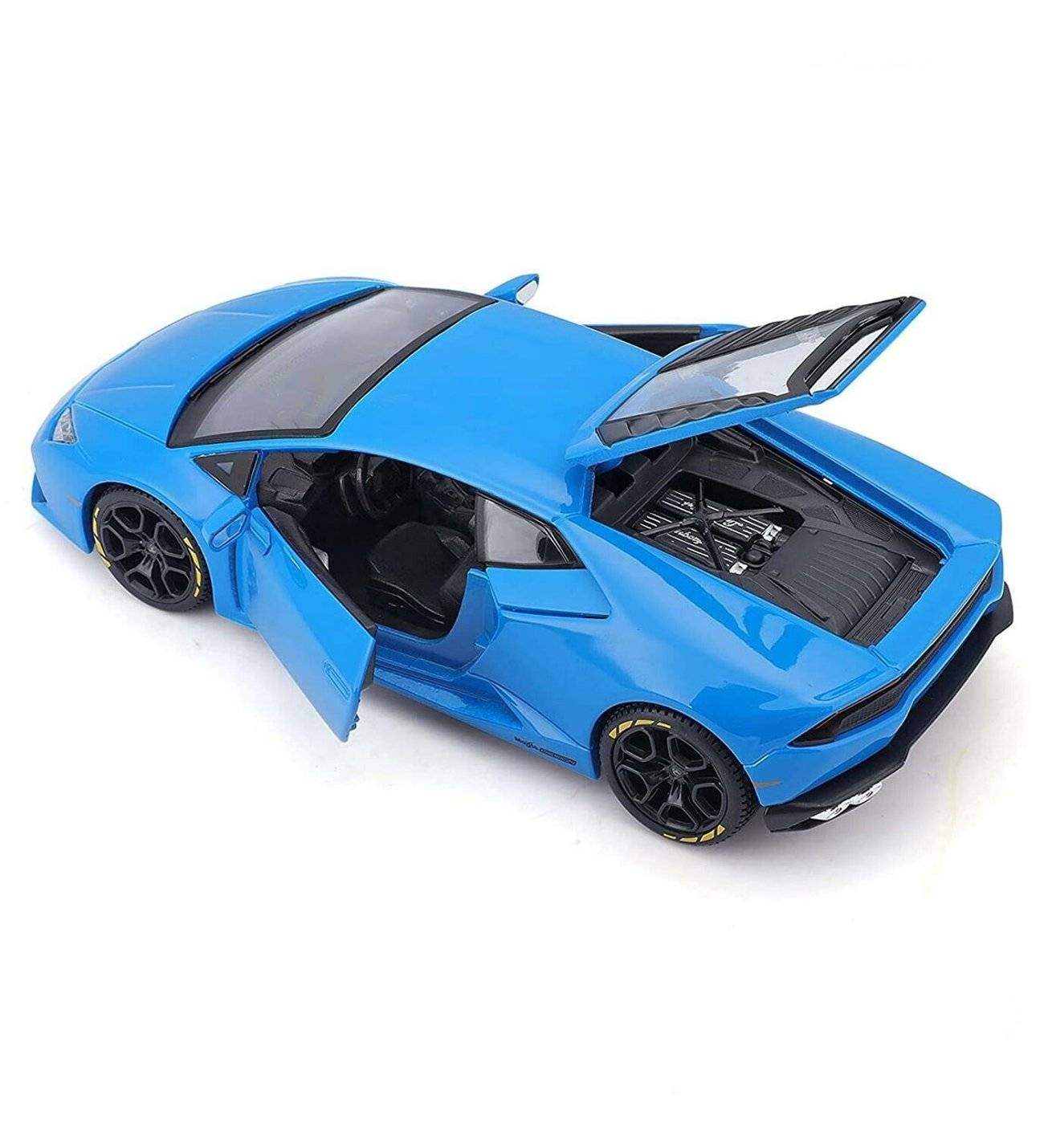 1:24 Lamborghini Urus ve Lamborghini Huracan Taşıyıcı Model Araba Seti