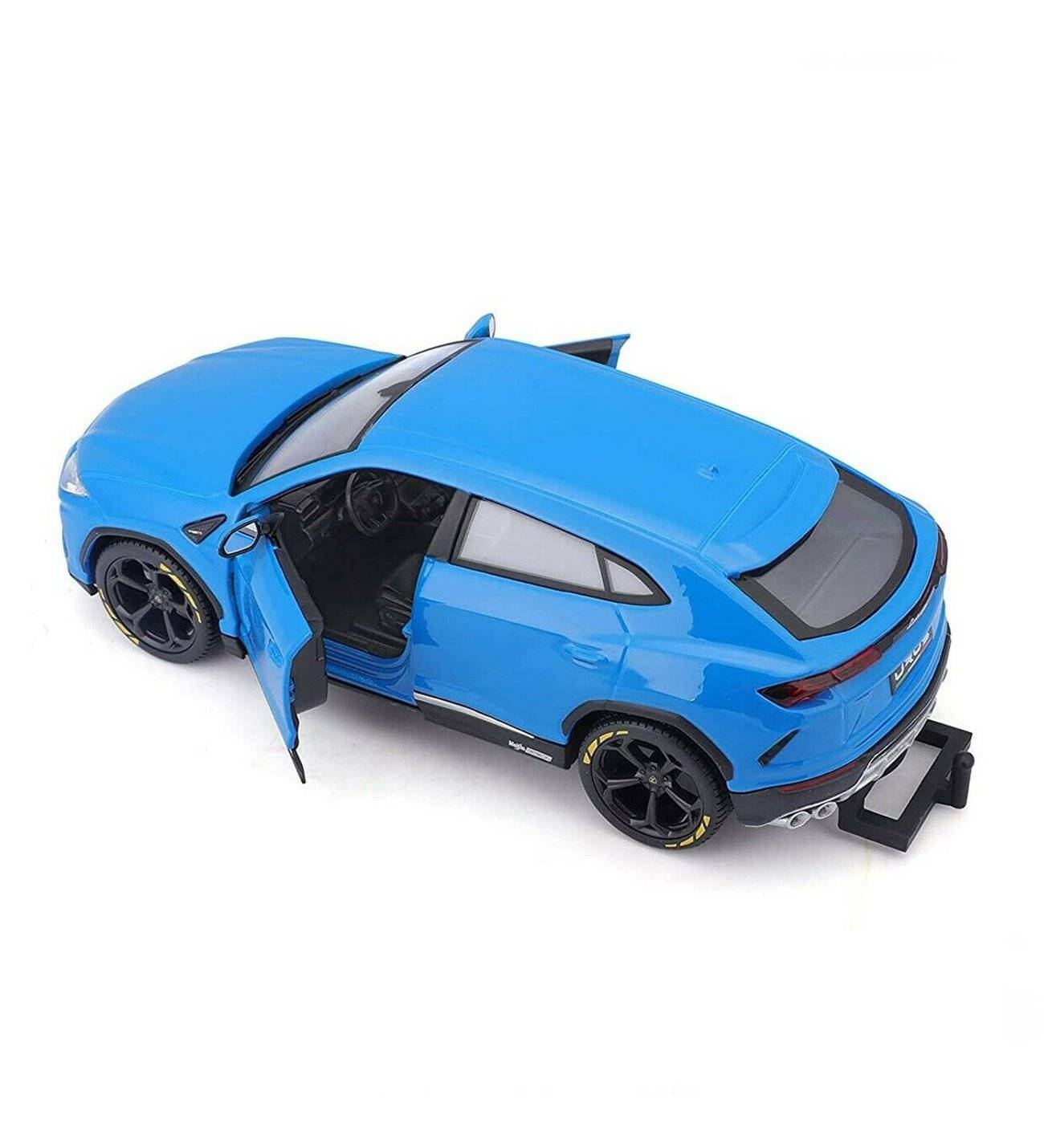 1:24 Lamborghini Urus ve Lamborghini Huracan Taşıyıcı Model Araba Seti