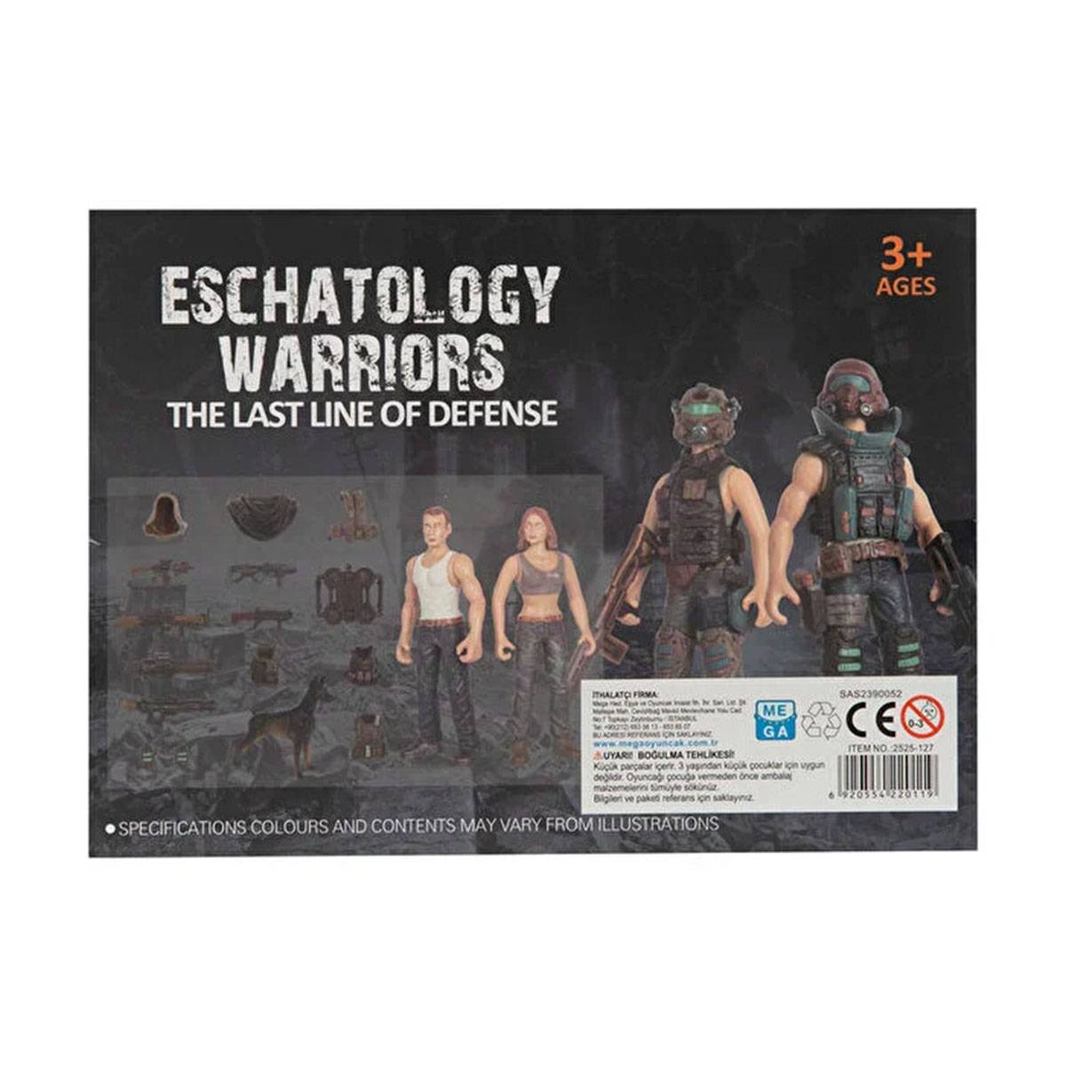 3'lü Figürlü Savunma Seti