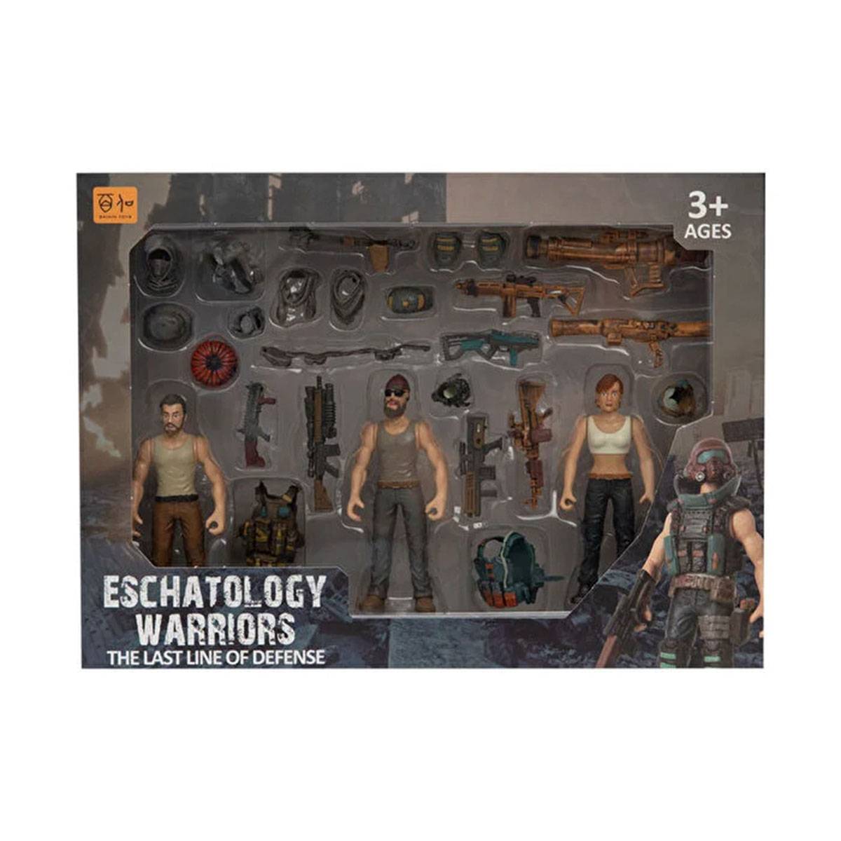 3'lü Figürlü Savunma Seti