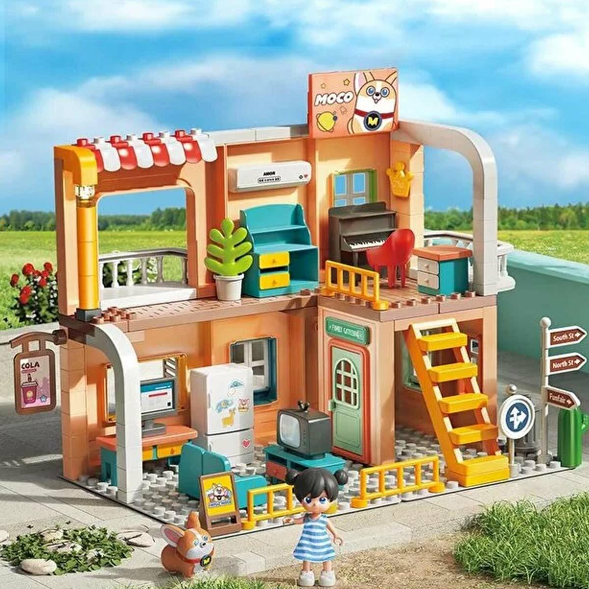 152 Parça Monte Edilebilir Yapı Seti | Hayallerindeki Evi Tasarla