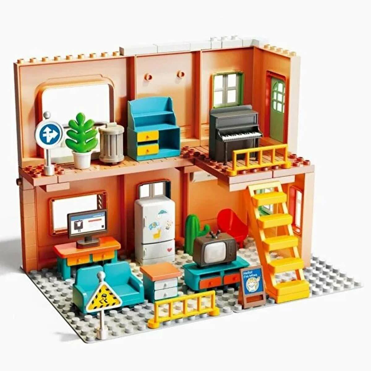 152 Parça Monte Edilebilir Yapı Seti | Hayallerindeki Evi Tasarla