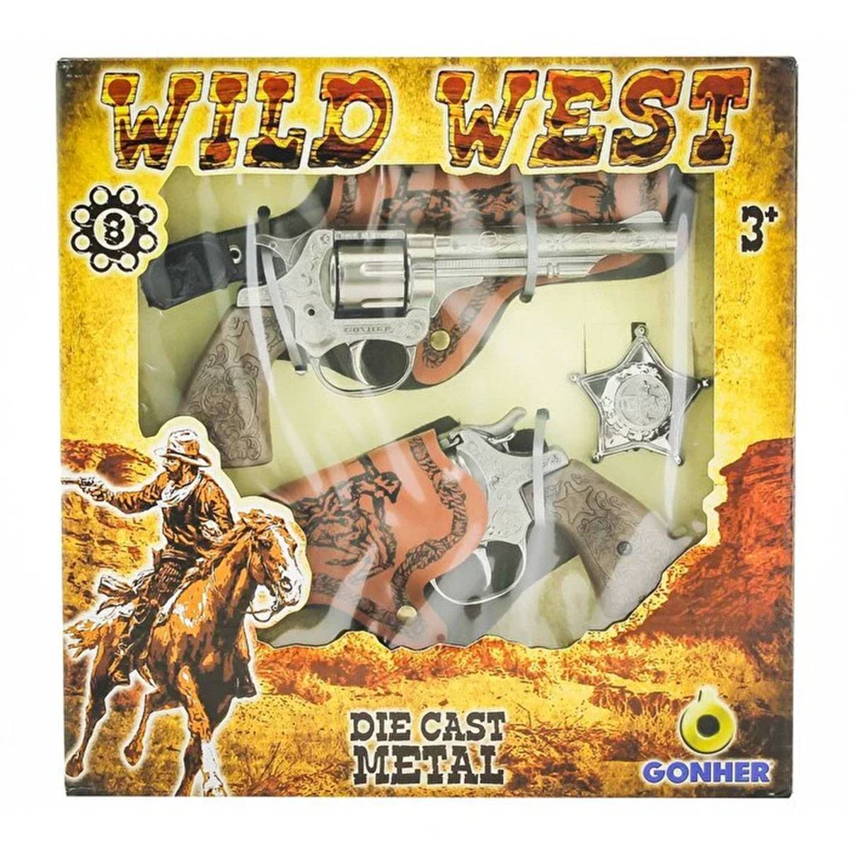 Vahşi Batı 2' li Revolver Seti