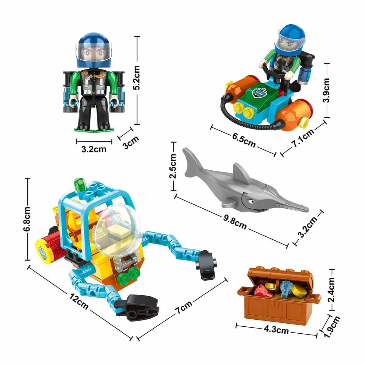BLX Sea Deniz Altındaki Hazine Yapı Seti