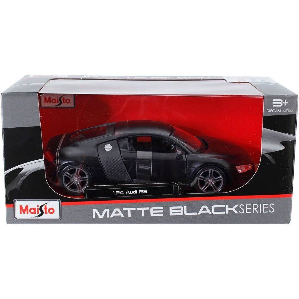 Maisto 1:24 Audi R8 Matte Black