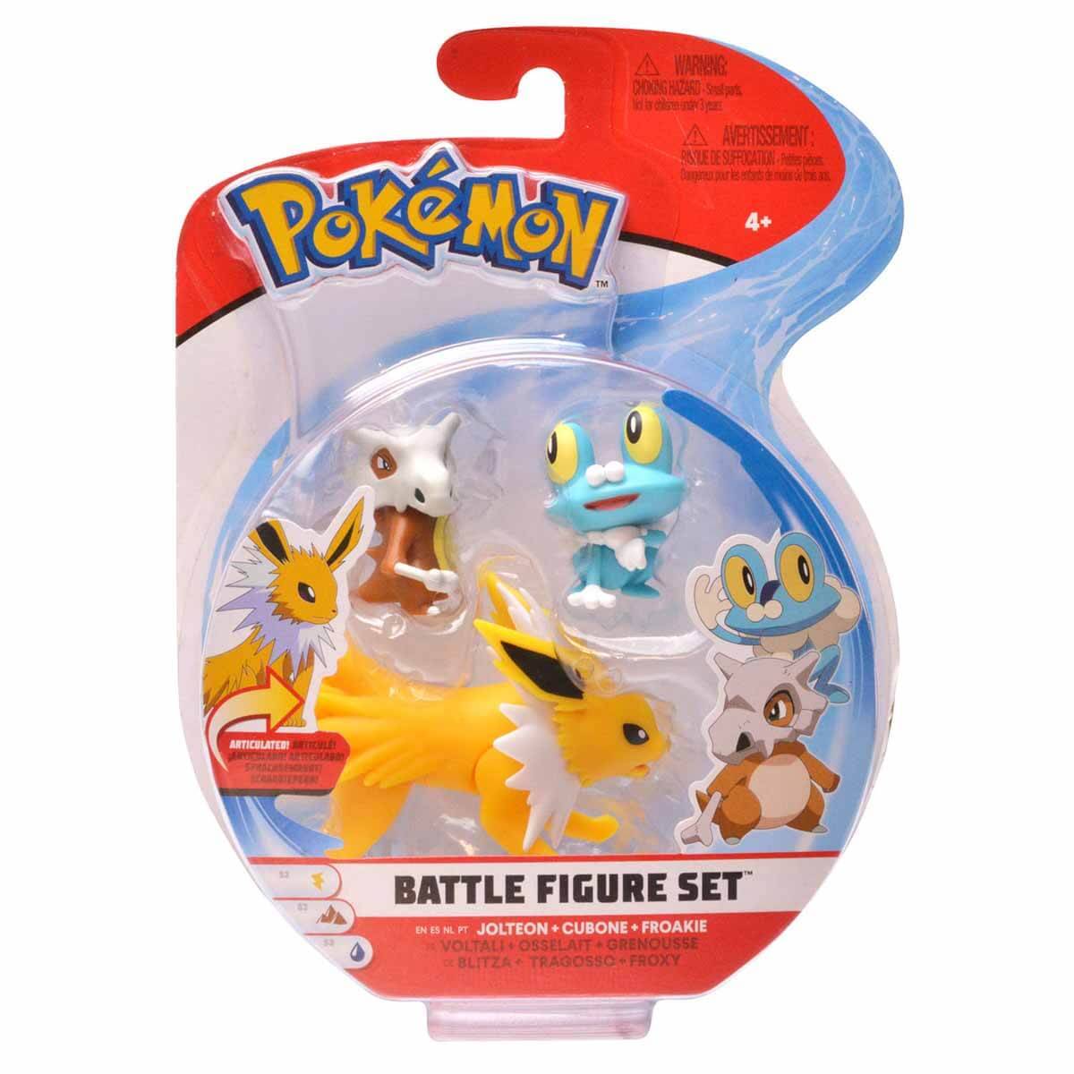 Pokemon Battle Figür 3'lü Set S10