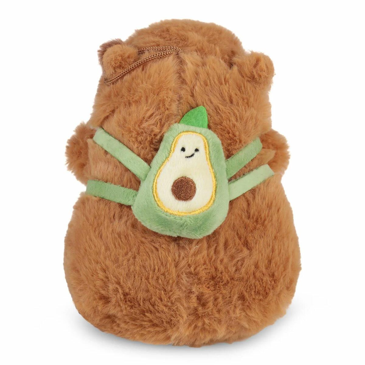 Halley Oyuncak 17 cm Kapibara Peluş | Sevimli Pelüş Figür | Çantalı Egzotik Hayvan Oyuncağı