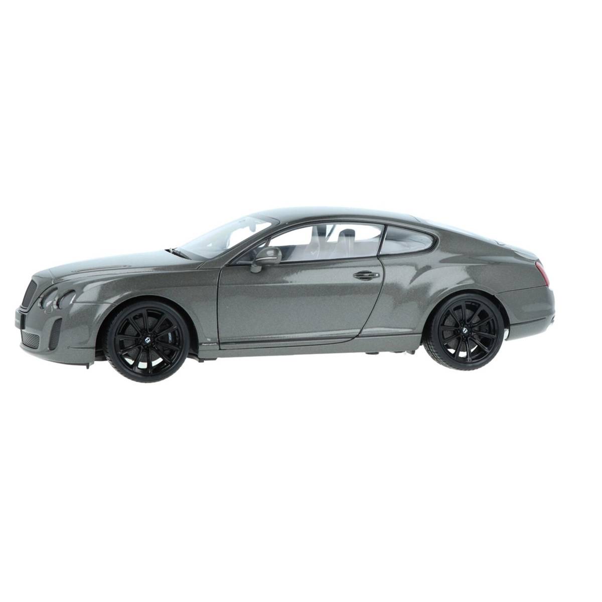 Welly 1:18 Bentley Continental Supersports 2009 Mat Gri Metalik Model Araba
