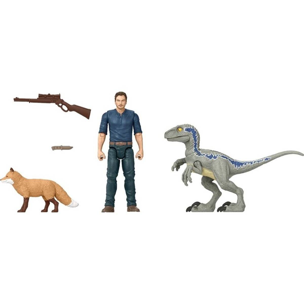 Jurassic World Owen ve Velociraptor Beta Figür Paketi