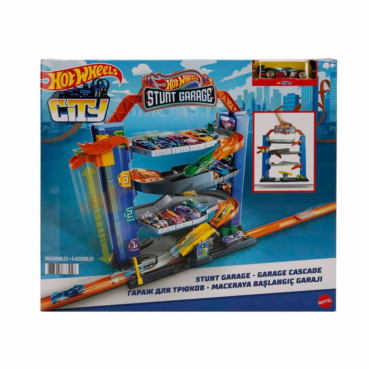 Hot Wheels Maceraya Başlangıç Garajı 4 Katlı