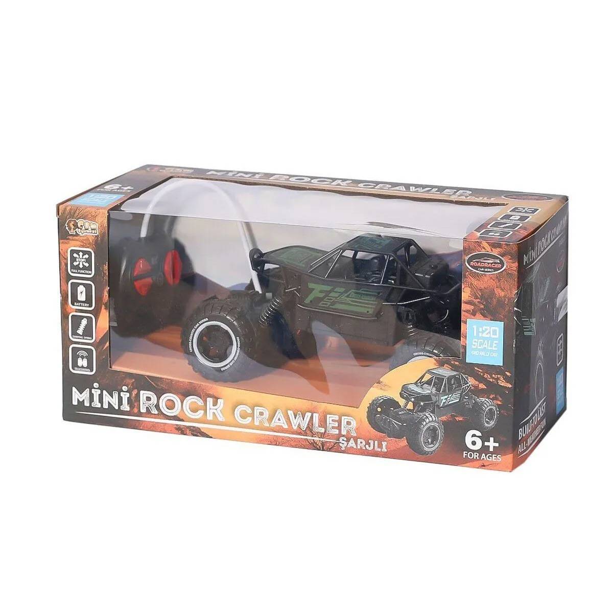 Oyuncak Uzaktan Kumandalı Şarjlı Rock Crawler Araba