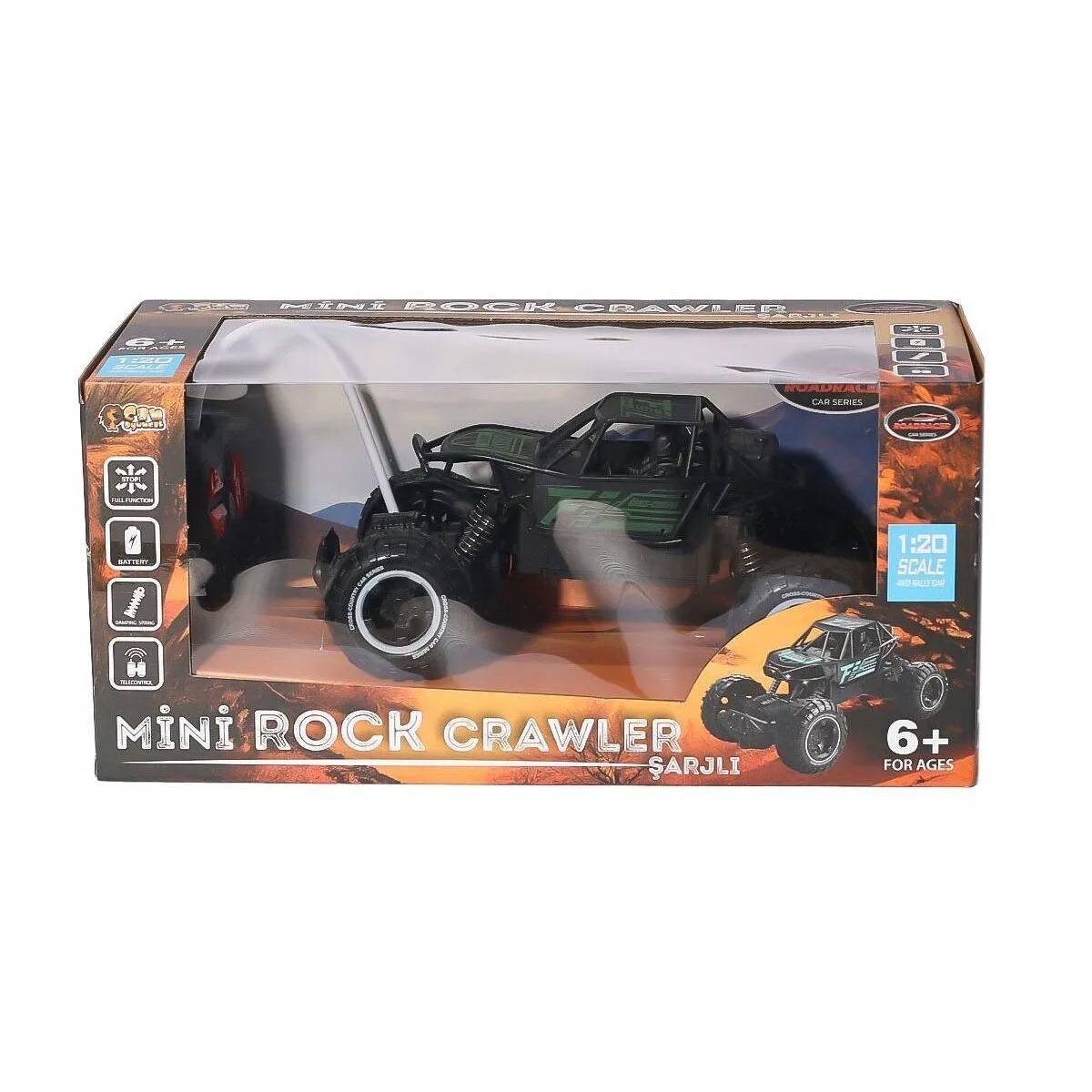 Oyuncak Uzaktan Kumandalı Şarjlı Rock Crawler Araba