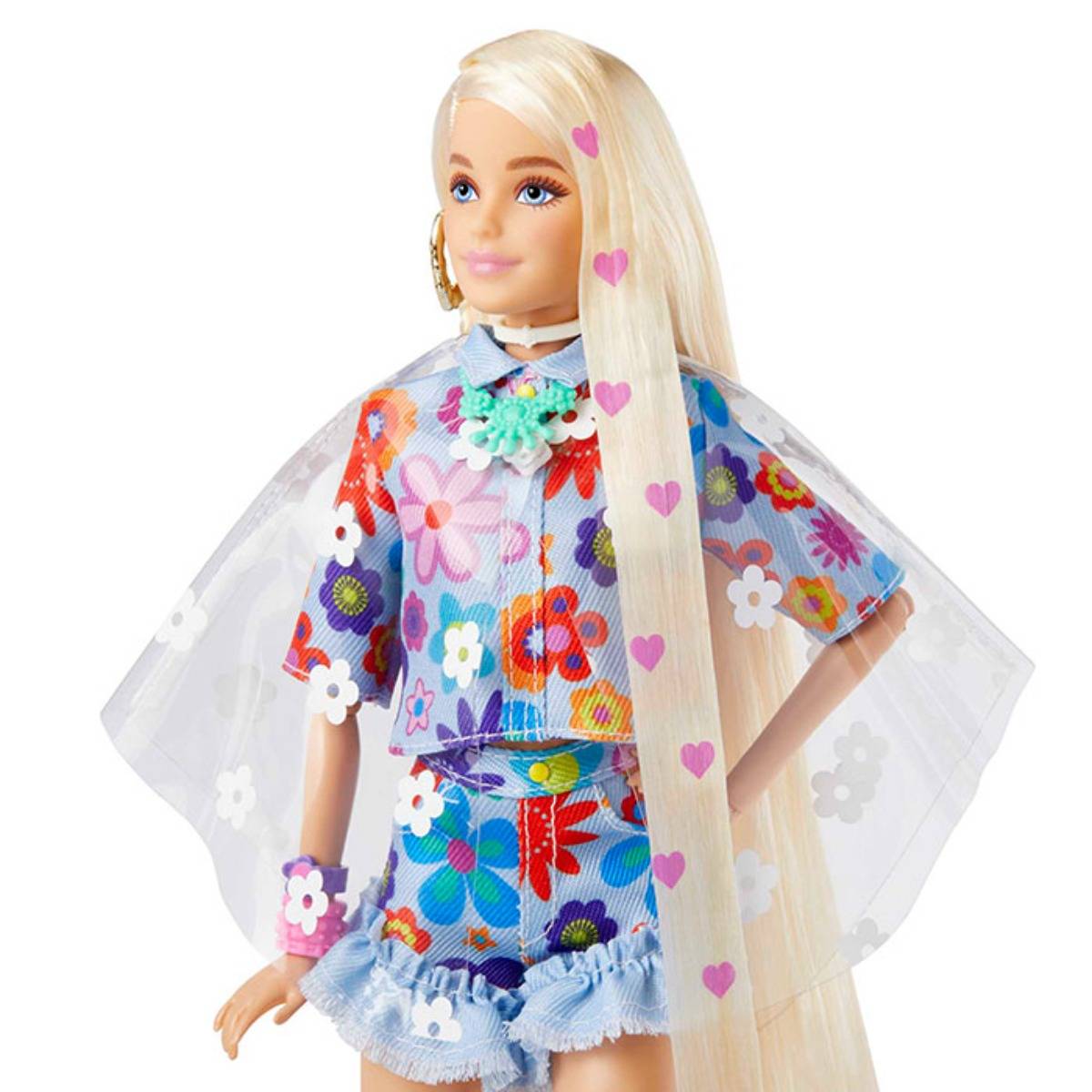 Barbie Extra Mavi Etekli Bebek