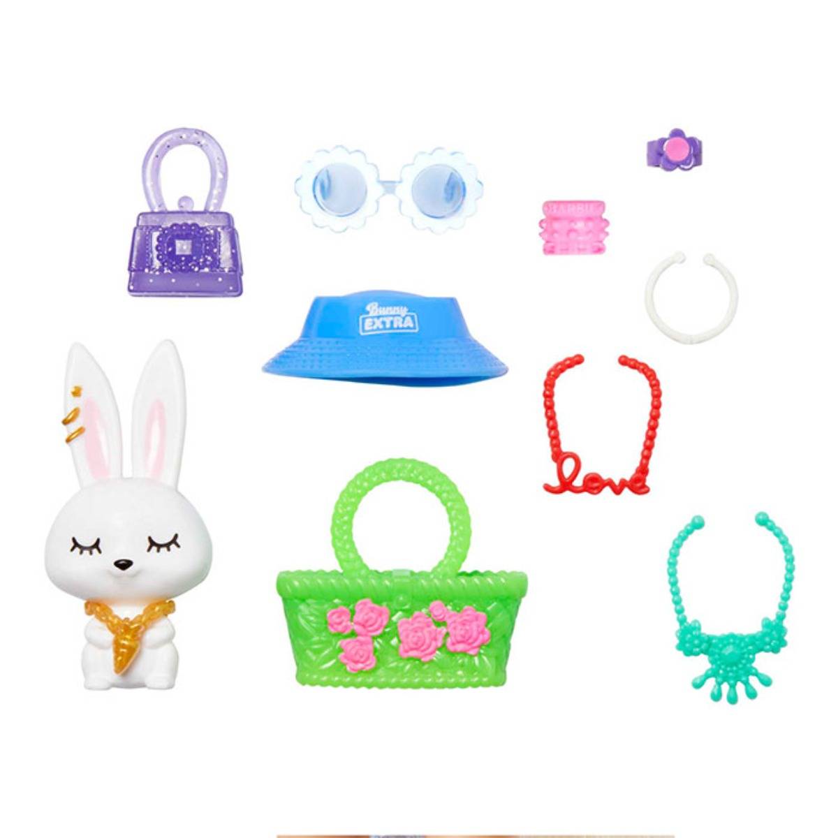 Barbie Extra Mavi Etekli Bebek