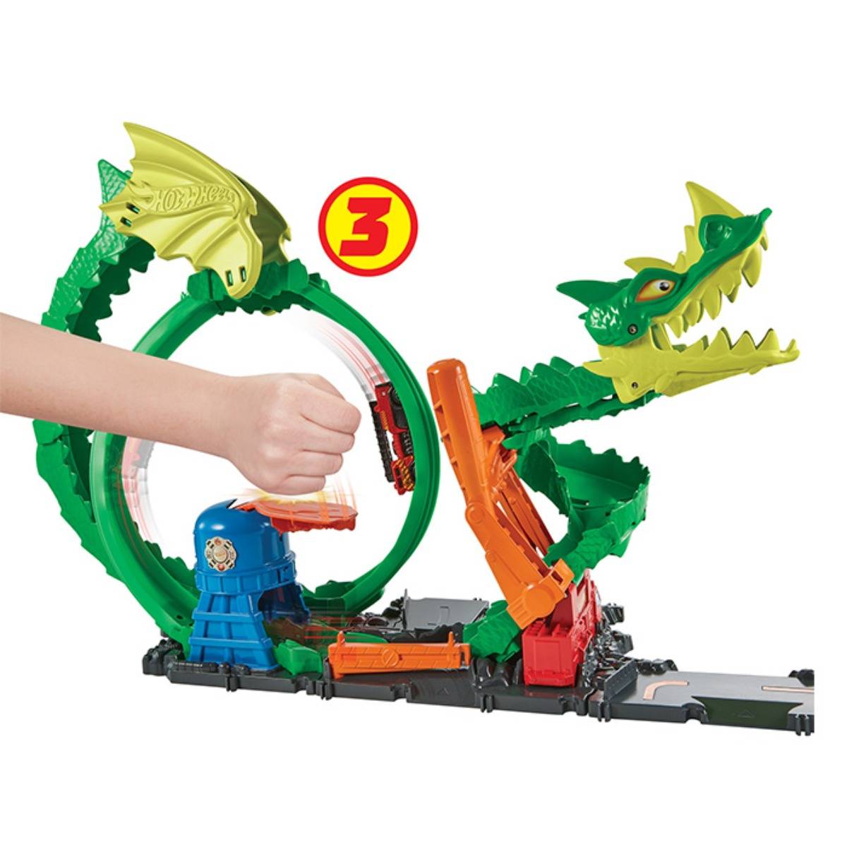 Hot Wheels Ejderha ile Mücadele Pisti