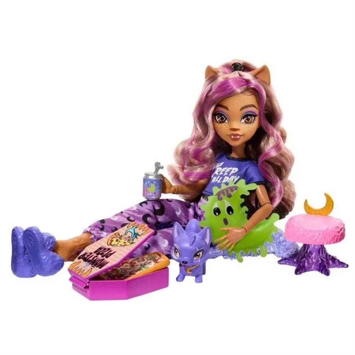 Monster High Creepover Partisi Clawdeen Wolf