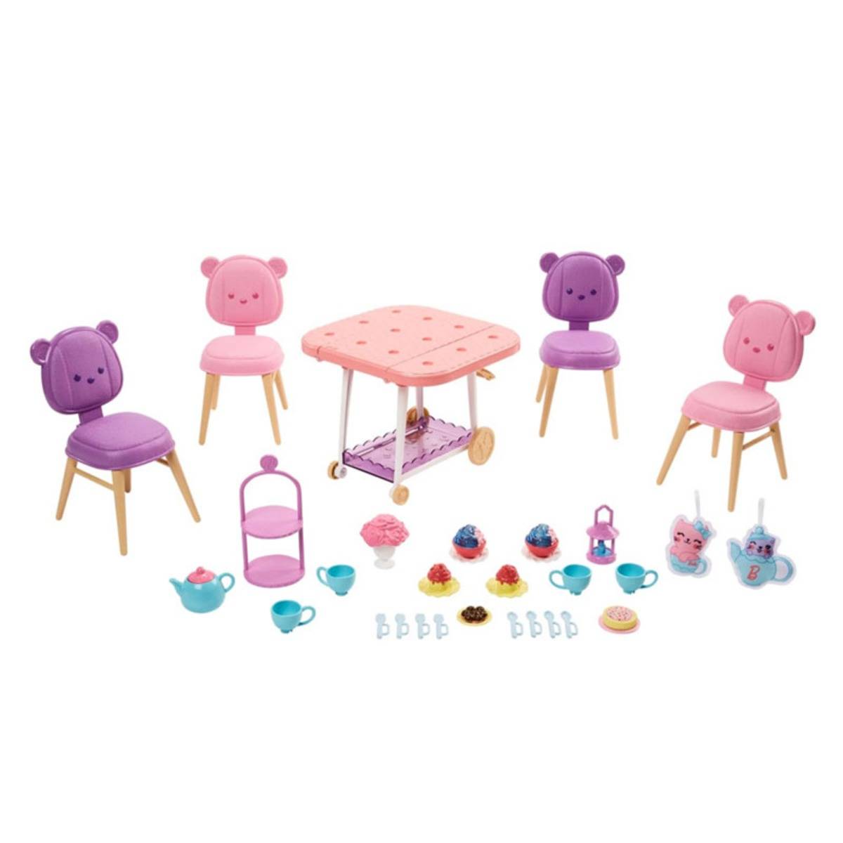 Barbie İlk Bebeğim Çay Partisi Oyun Seti