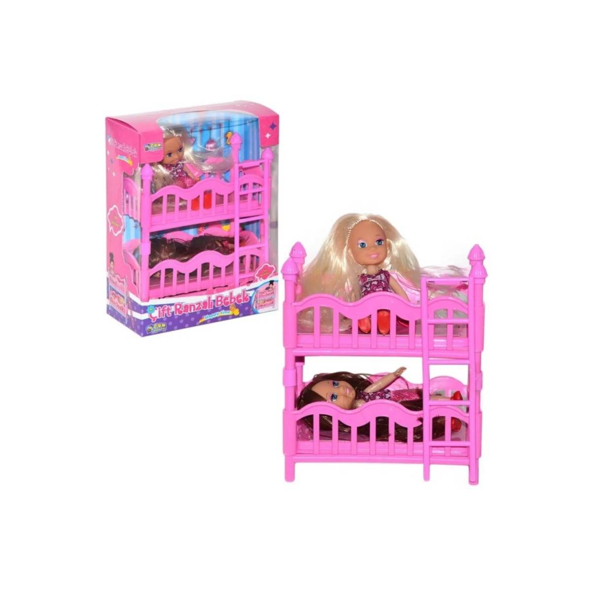 Can Oyuncak Ranzalı 2'li Bebekli Oyuncak Seti