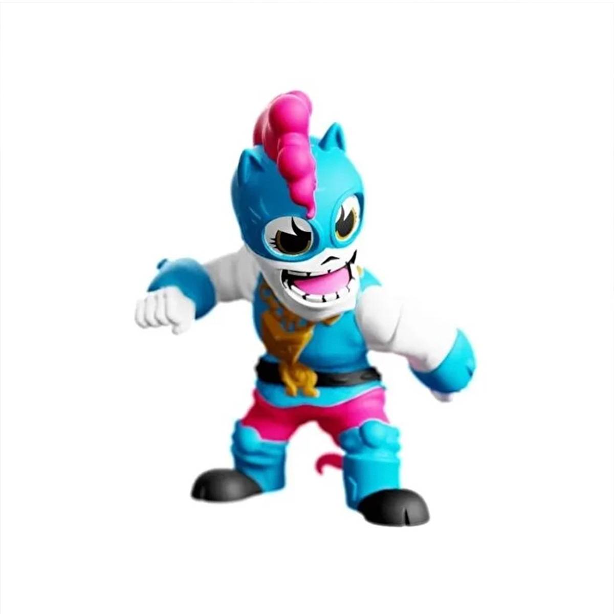 Süper Maskeli Strech Big Pony Figür