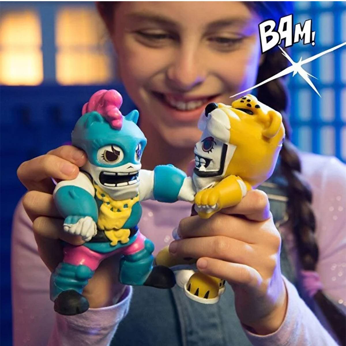 Süper Maskeli Strech Big Pony Figür