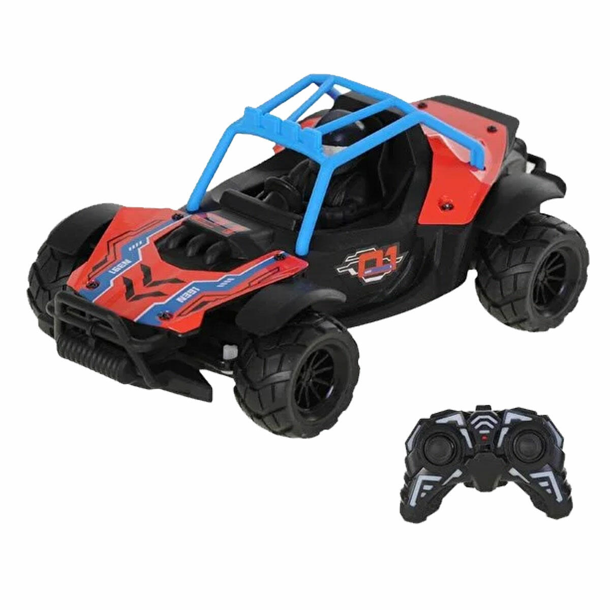 2.4 GHz Şarjlı Uzaktan Kumandalı Metal Off-Road Araba | Işıklı ve Hızlı Yarış Aracı | Dayanıklı Alaşımlı Gövde