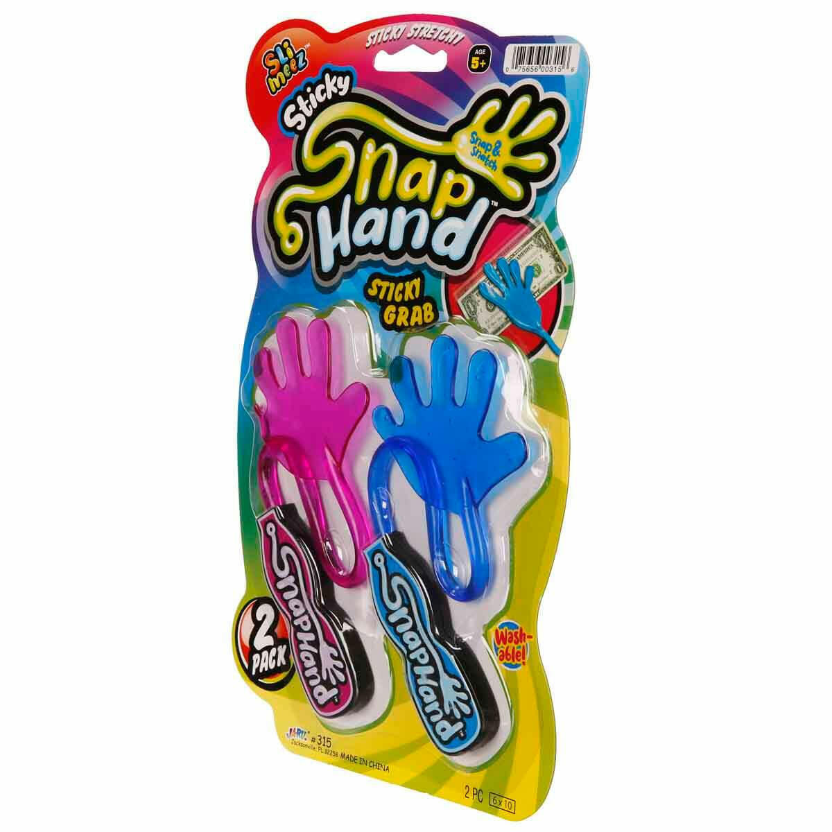 Jaru 2'li Eğlenceli Yapışkan El – Esnek ve Yapışkan Oyun Oyuncağı