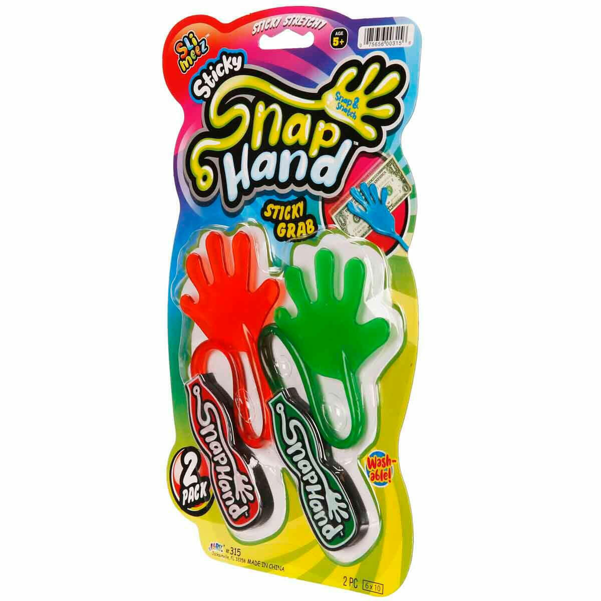 Jaru 2'li Eğlenceli Yapışkan El – Esnek ve Yapışkan Oyun Oyuncağı