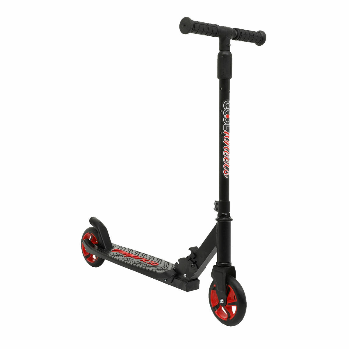 Cool Wheels 8+ Yaş 2 Tekerlekli Katlanabilir Scooter Kırmızı | 100 kg Taşıma Kapasiteli ve Ayarlanabilir Boy | Profesyonel Şehir Scooterı