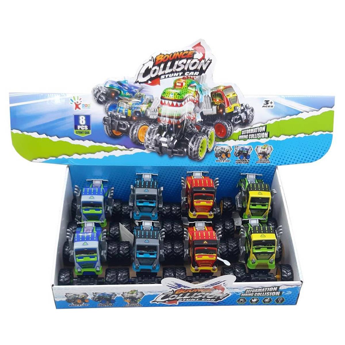 Canem Oyuncak Sürtmeli Sesli Işıklı Kamyon