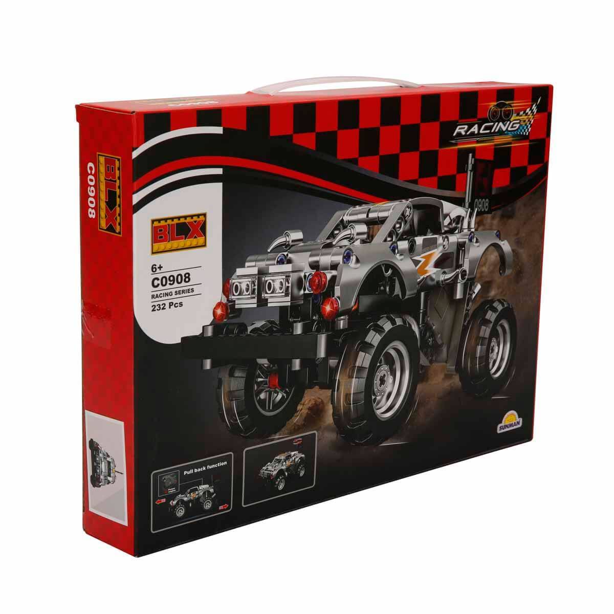BLX Racing Metal Yarış Arabası 232 Parça