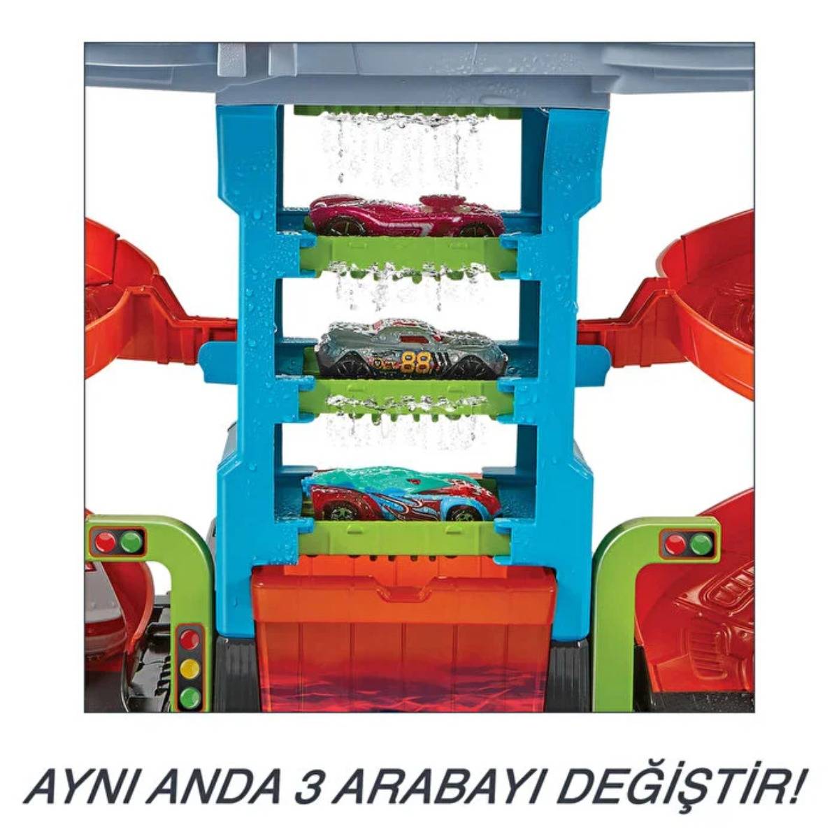 Hot Wheels Mega Araba Yıkama Kulesi