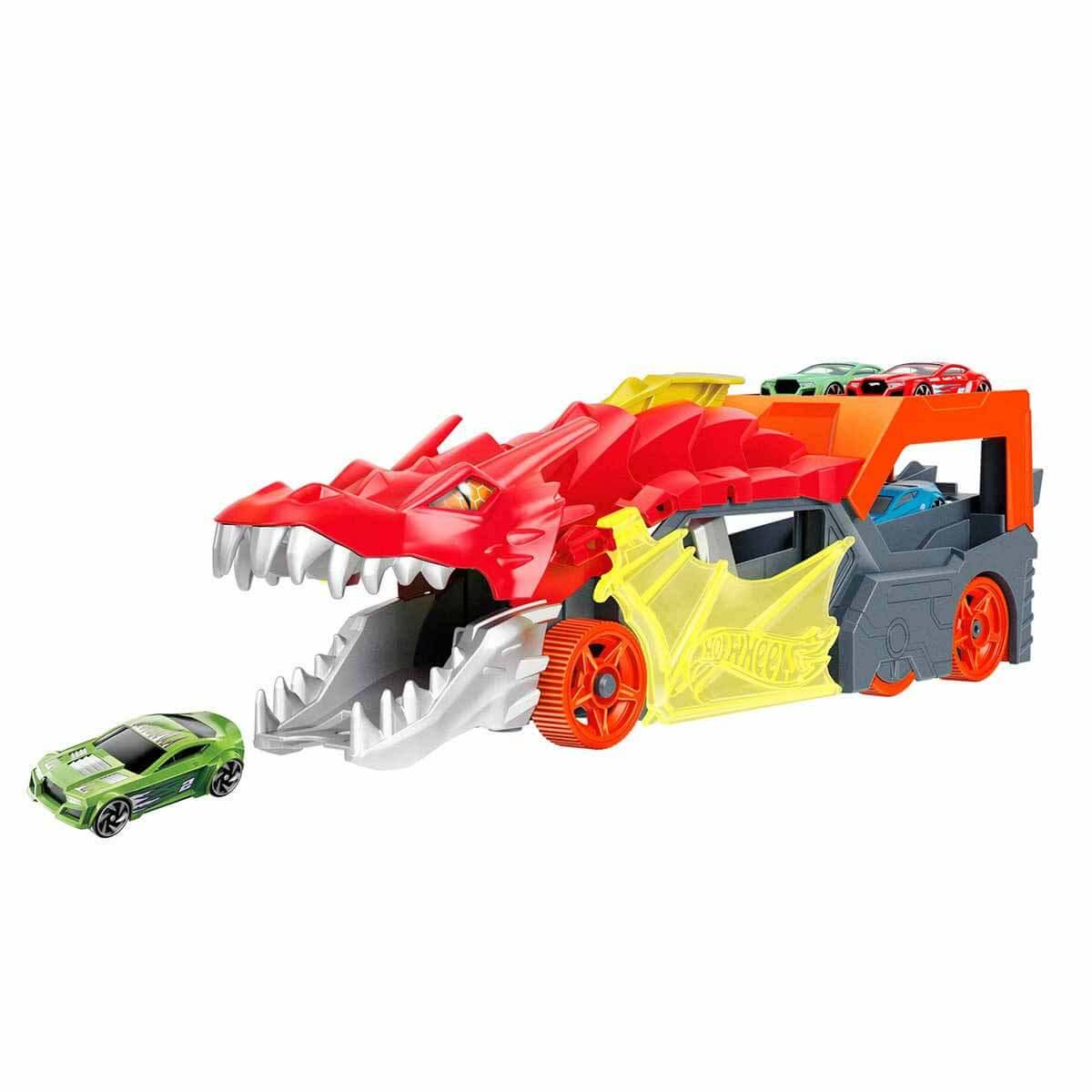 Hot Wheels Fırlatıcı ve Taşıyıcı Ejderha