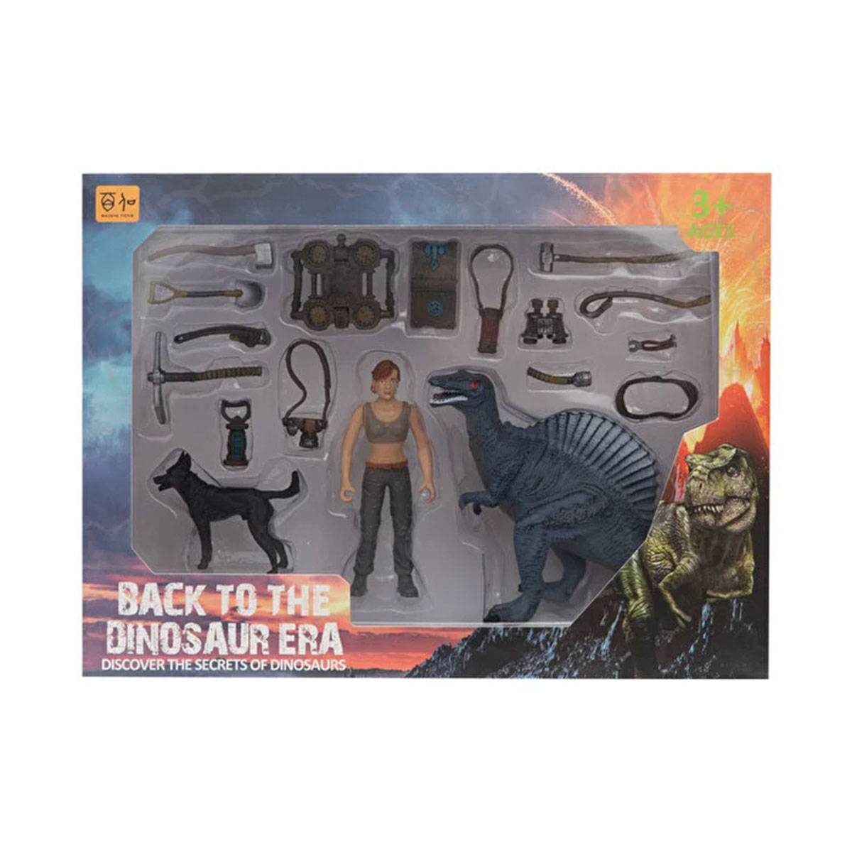 Figürlü Dinozorlu Savunma Seti