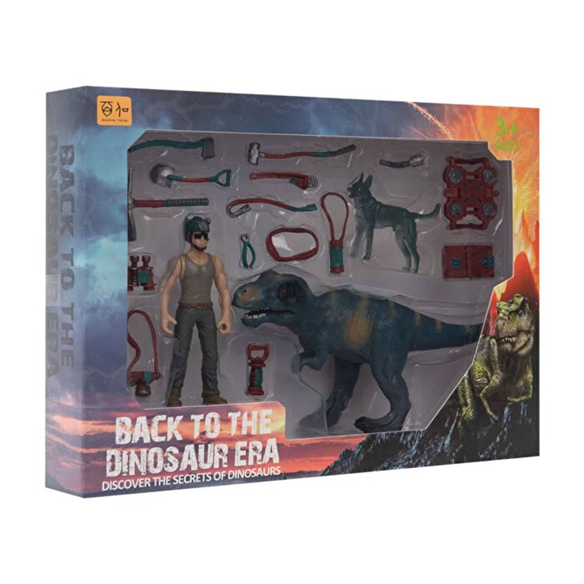 Figürlü Dinozorlu Savunma Seti