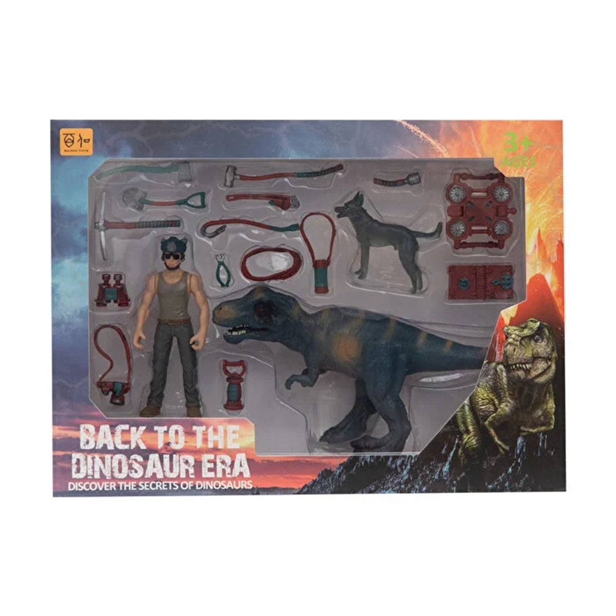 Figürlü Dinozorlu Savunma Seti