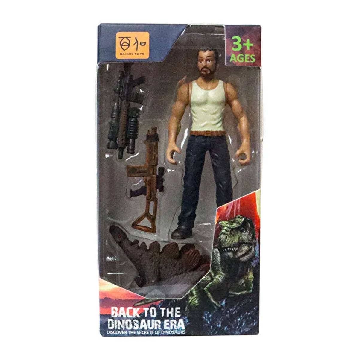 Figürlü Dinozor Savunma Seti