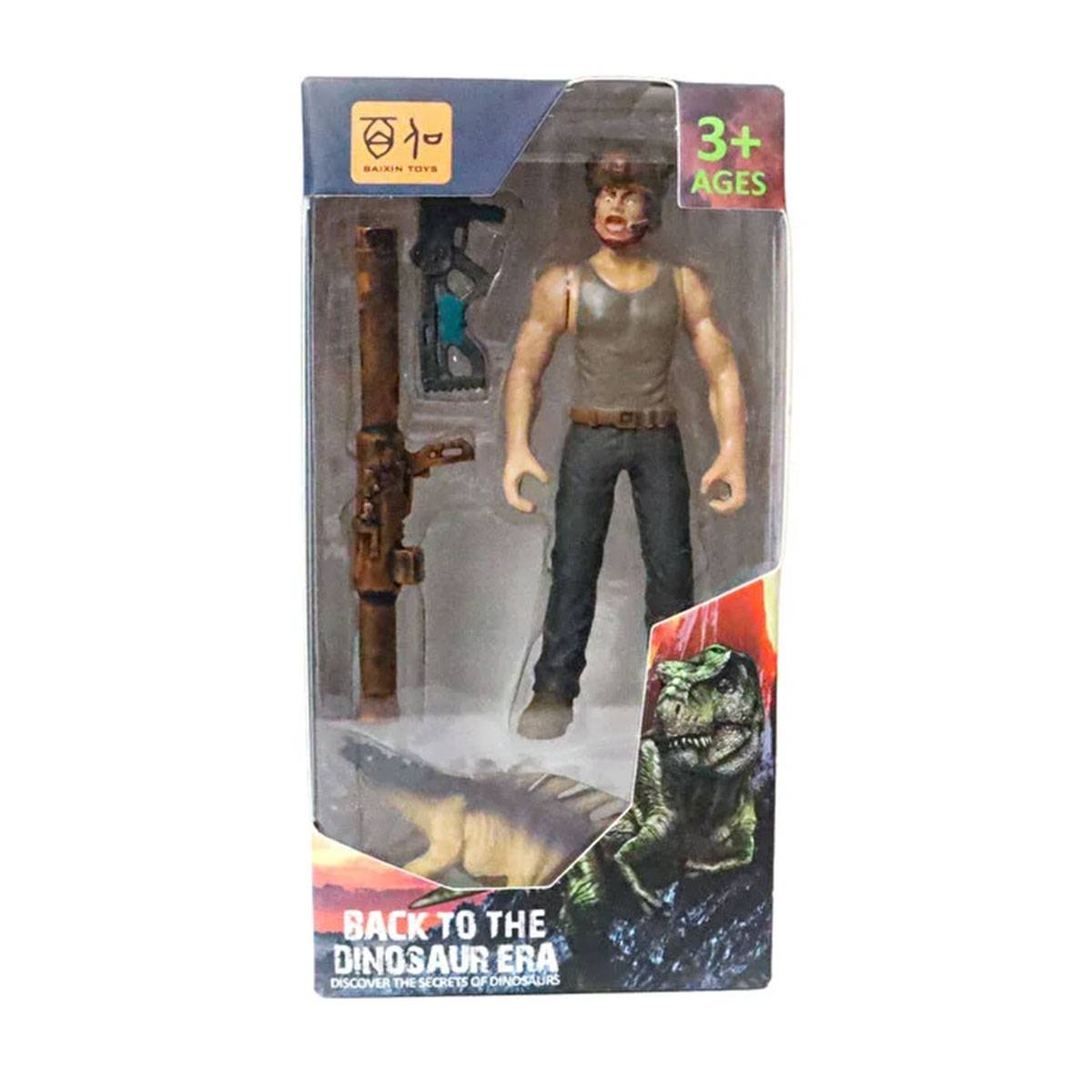 Figürlü Dinozor Savunma Seti