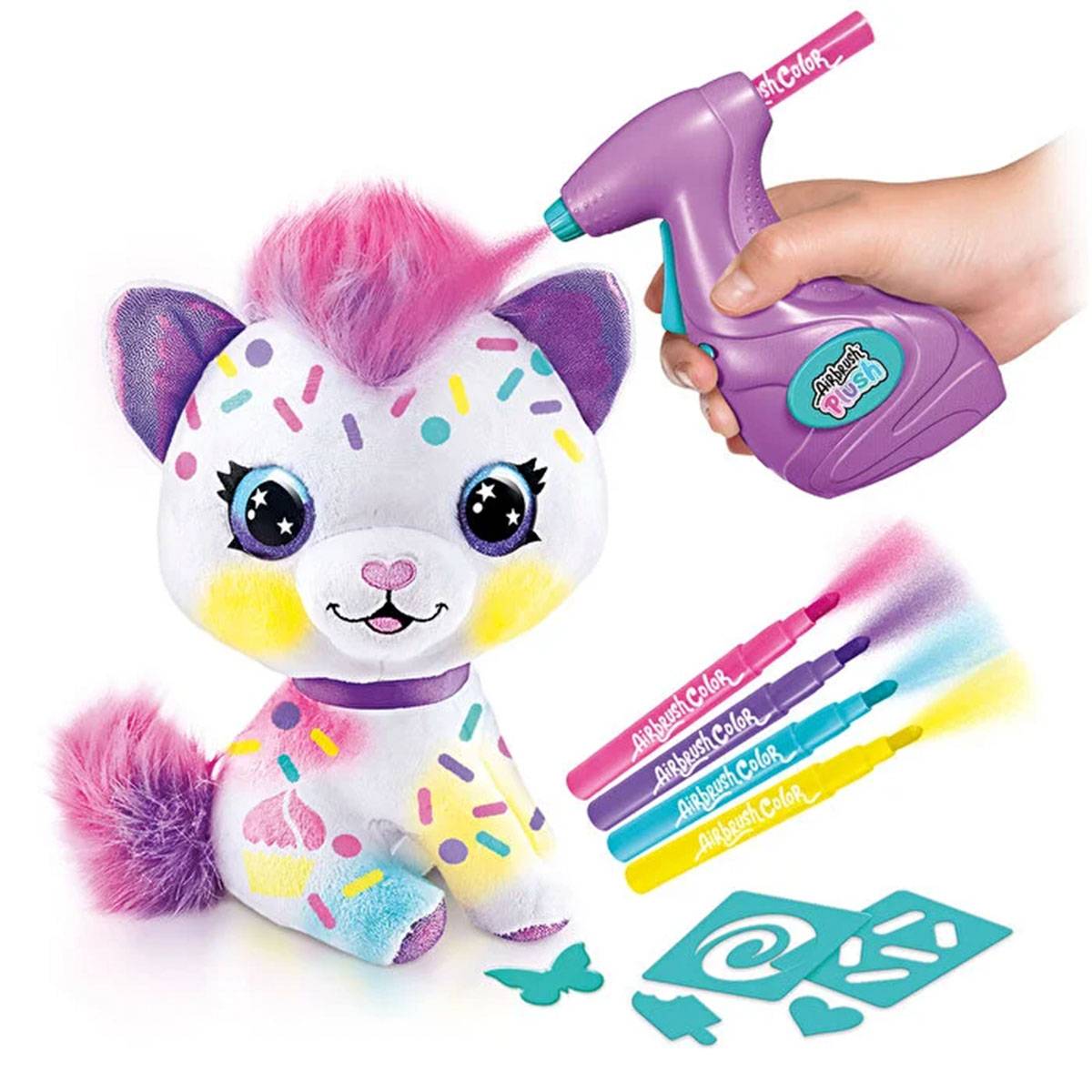 Airbrush Peluş Kitty
