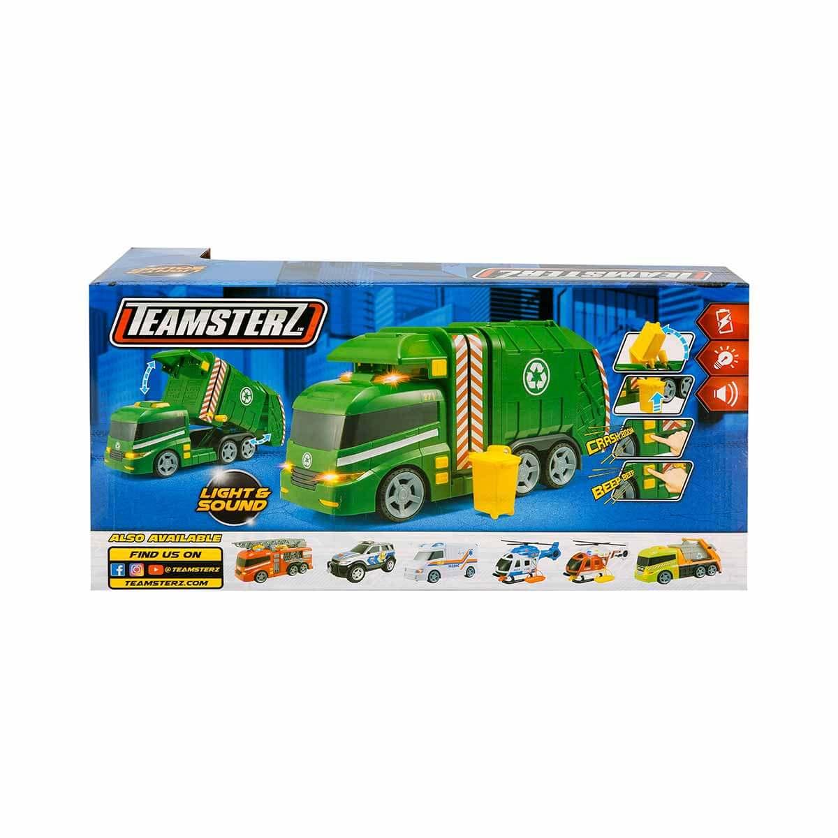 Teamsterz Sesli ve Işıklı Çöp Aracı