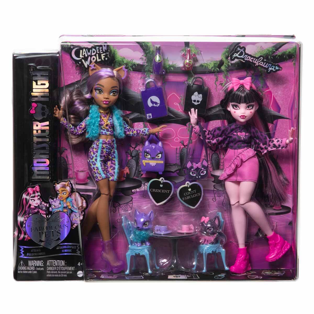 Monster High Ürpertastik Dostlar Bebekler